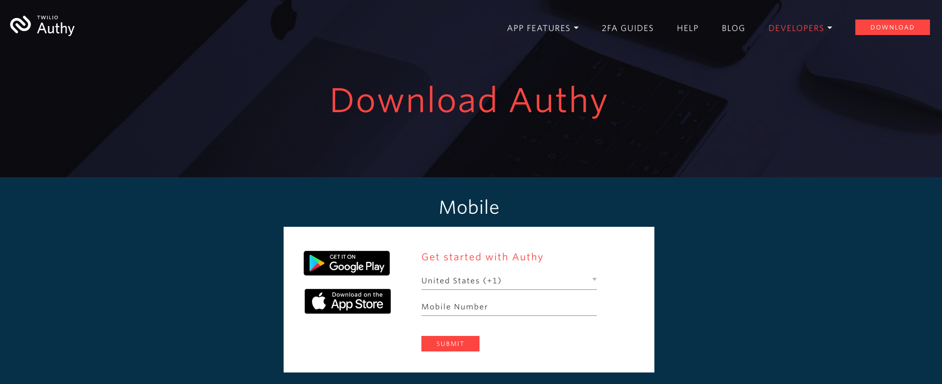 authy desktop without password